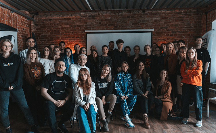 Лекторий Dprofile в офисе Wemakefab