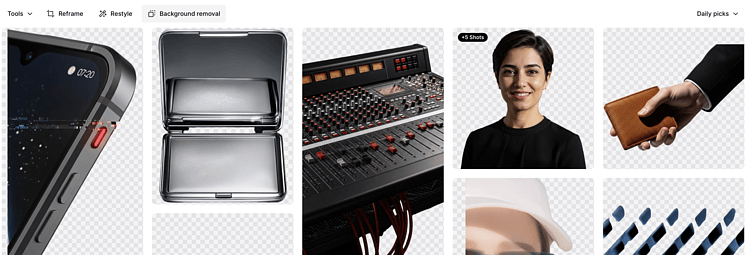 ТОП-1 фотобанк с ИИ фотографиями