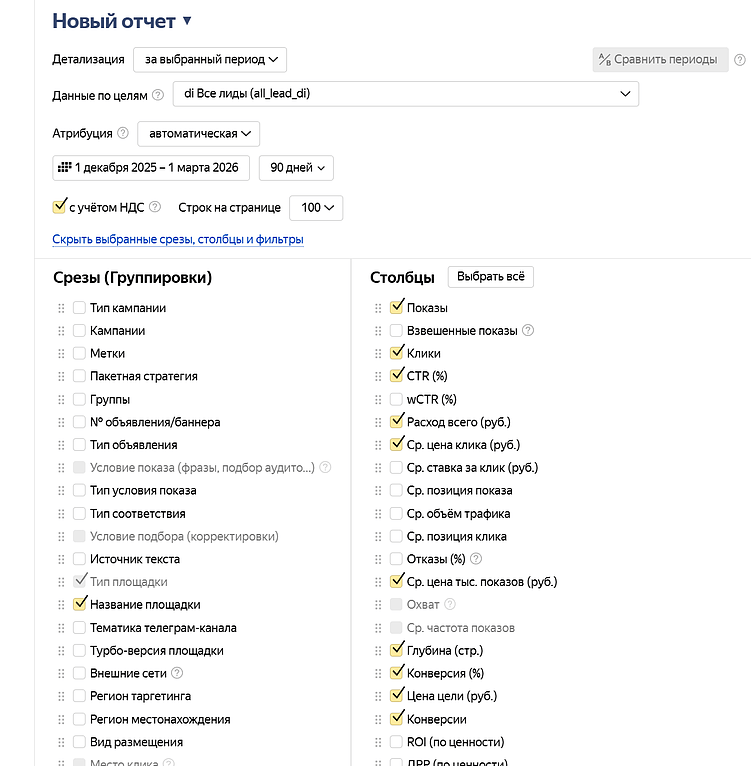Анализ площадок РСЯ с помощью искусственного интеллекта