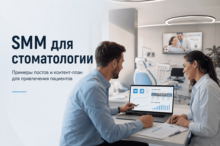 SMM для стоматологии: примеры постов и контент-план для привлечения пациентов