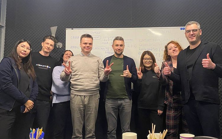 Команда Mediacontext после стратегической сессии.