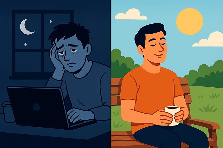 Выгорание в диджитале: почему умение отключаться важнее умения работать 24/7