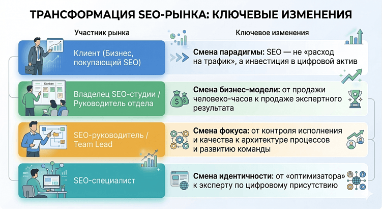 Тихая революция в SEO: от оптимизатора текстов к архитектору доверия