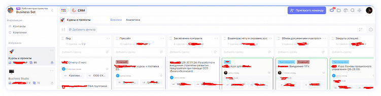  Воронка Курсы и проекты