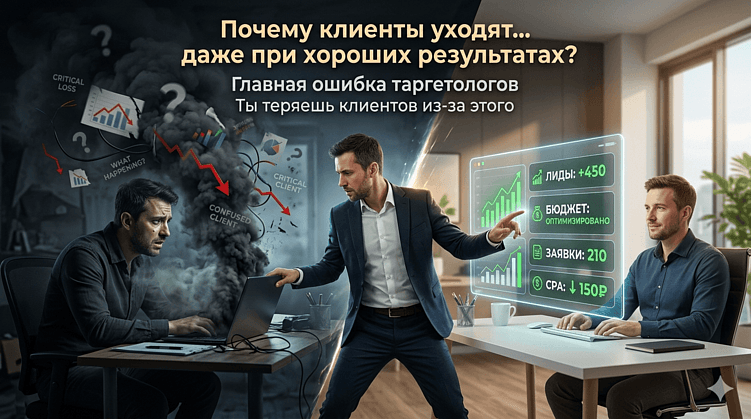 Как таргетологу перестать терять клиентов: секреты долгой работы