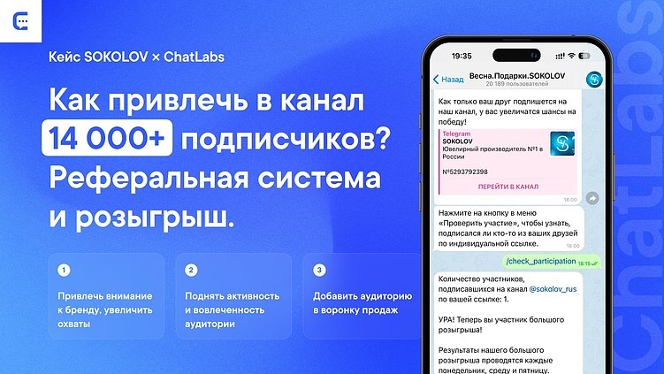 Как набрать новых подписчиков на текущей базе? Разбор реферальной системы с розыгрышем в Телегам