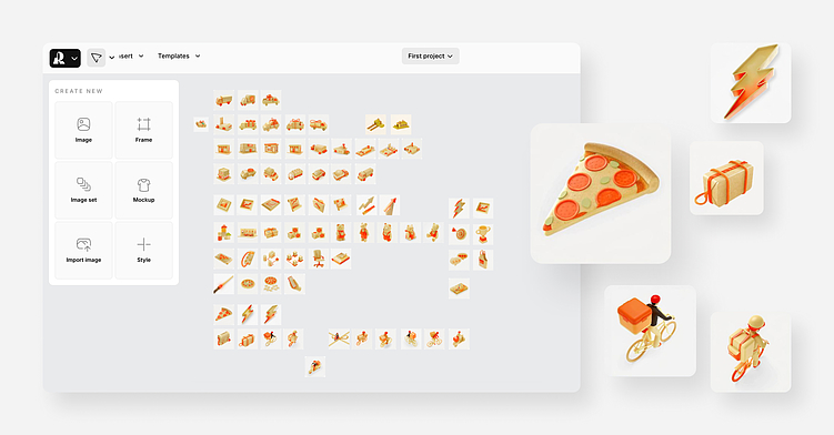 Стилистическая находка в Recraft