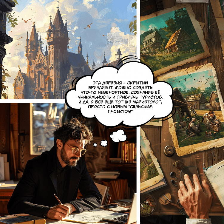 Нейрокомикс от HINT: «Возрождение Глухого Поля»