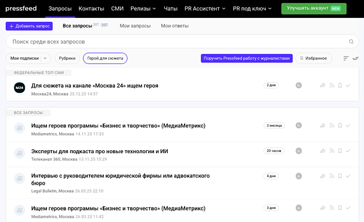 Где искать героев для интервью, комментариев и статей: рабочие способы для журналистов и редакций
