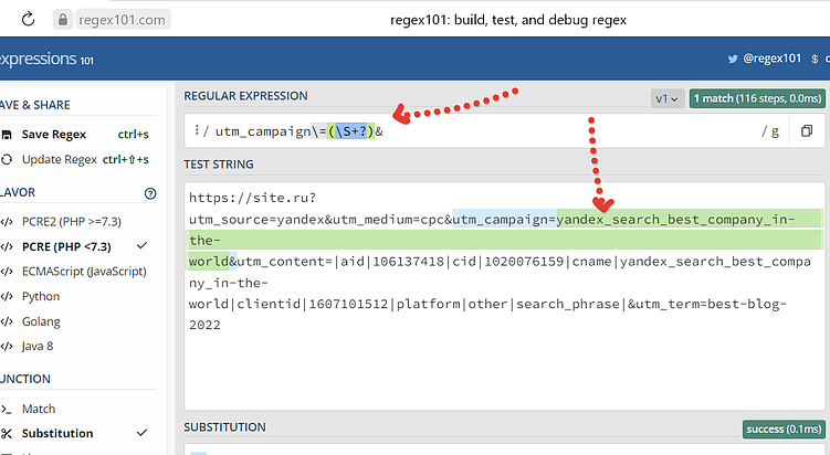 Как разбить utm-метку по параметрам и меткам