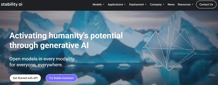 Интерфейс нейросети Stable Diffusion