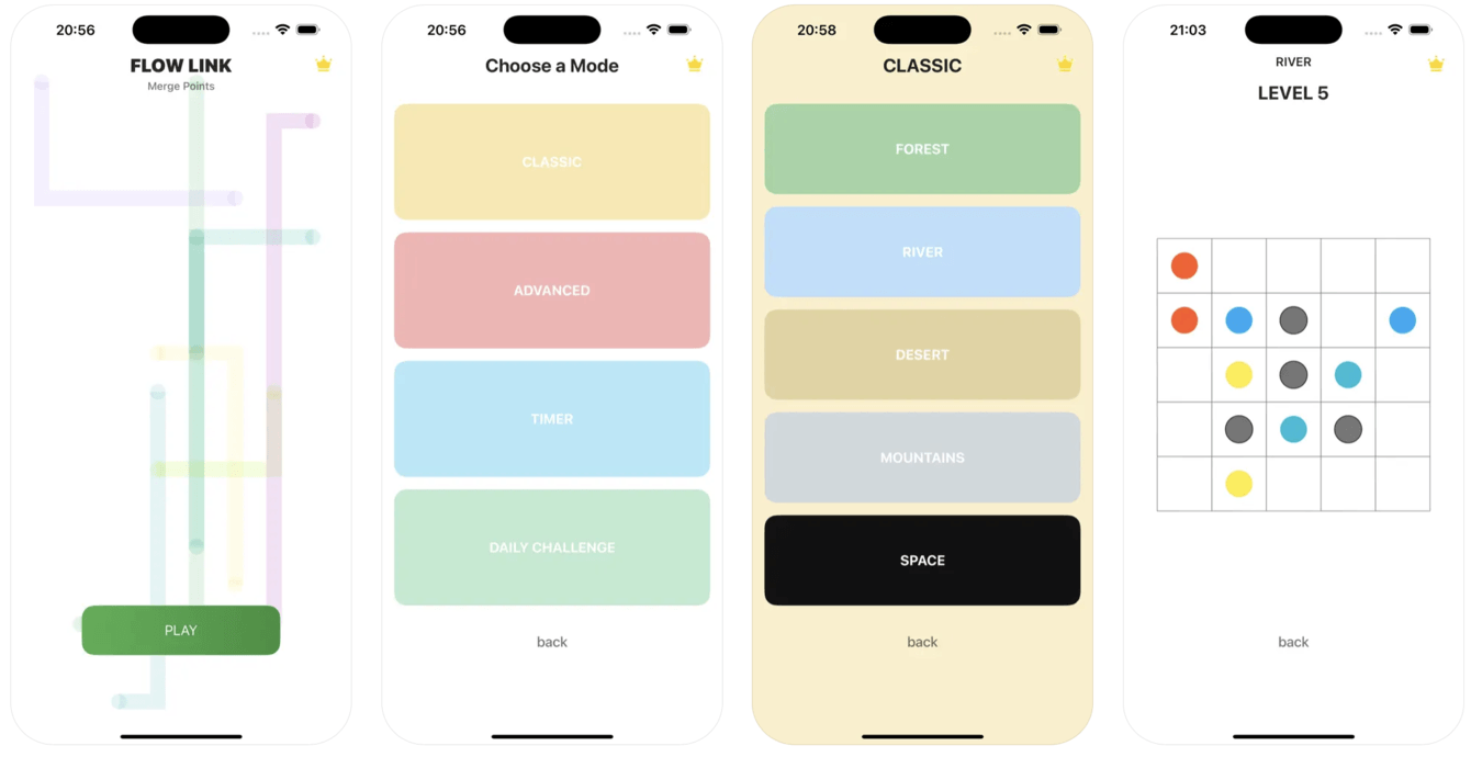 Flow Link: Мобильная игра-головоломка