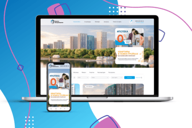 Корпоративный сайт для агентства недвижимости 