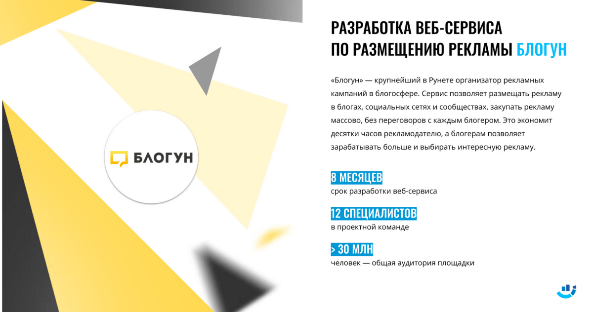 [Кейс] Разработка рекламного сервиса. Как мы создали «Блогун»
