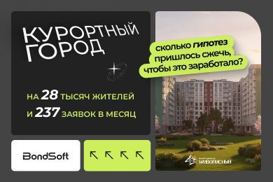 Курортный город на 28 тыс. жителей и 237 лидов в месяц — сколько тестов сожгли, чтобы это заработало