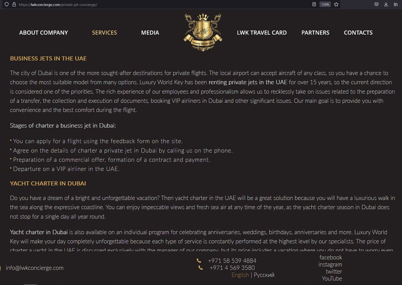 Кейс: Поисковое продвижение сайта и увеличение продаж в ОАЭ, Объединенных Арабских Эмиратах