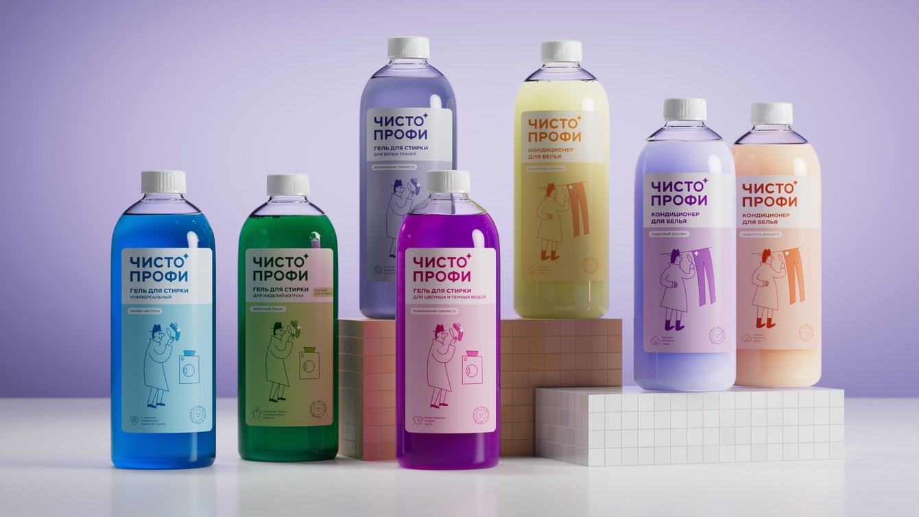 «Чисто Профи»: разработка бренда бытовой химии
