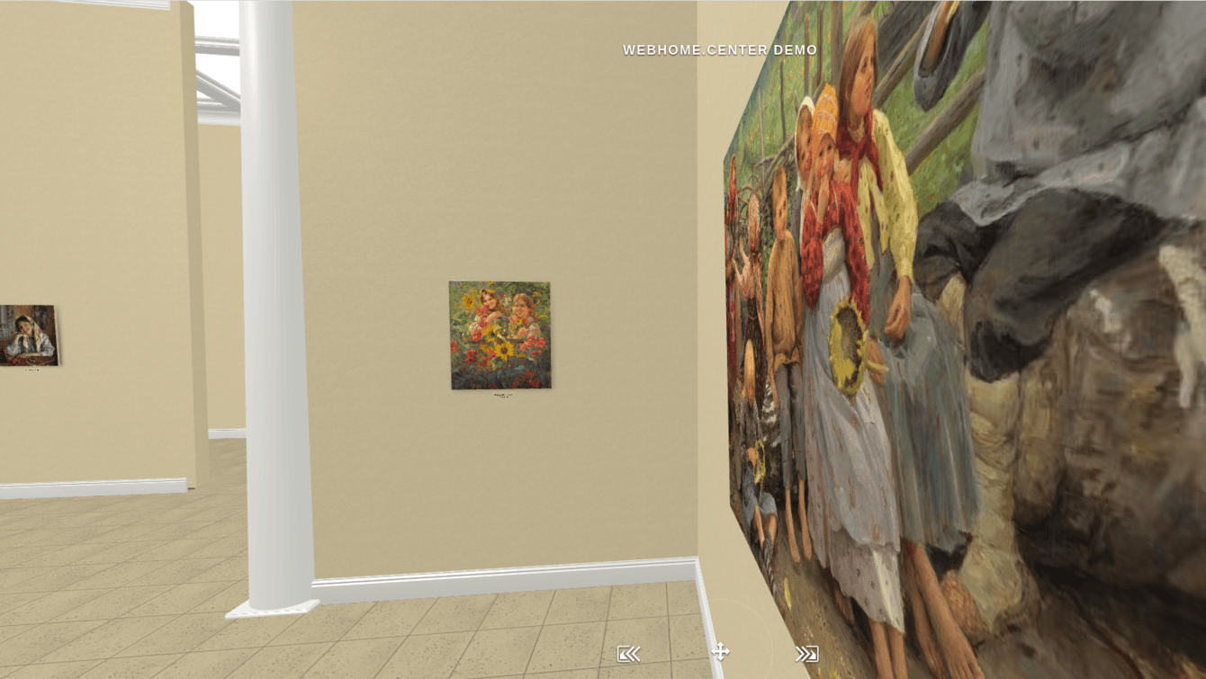 3D пространство для выставок