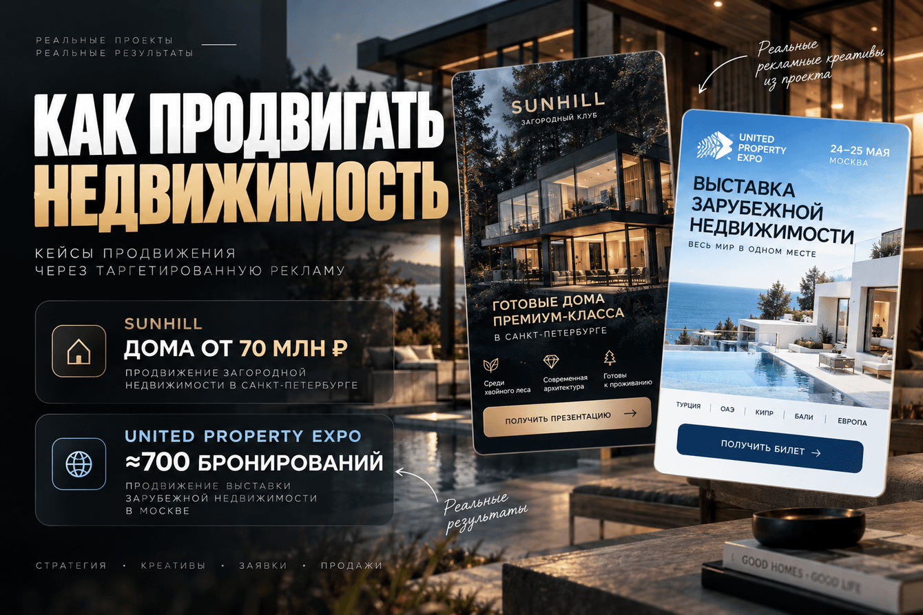 Как продвигать недвижимость? Кейс по продвижению недвижимости с помощью таргетированной рекламы