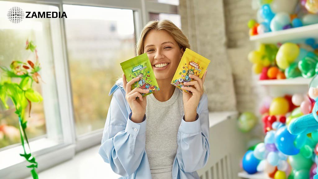 Дизайн упаковки микса Мармеладыч