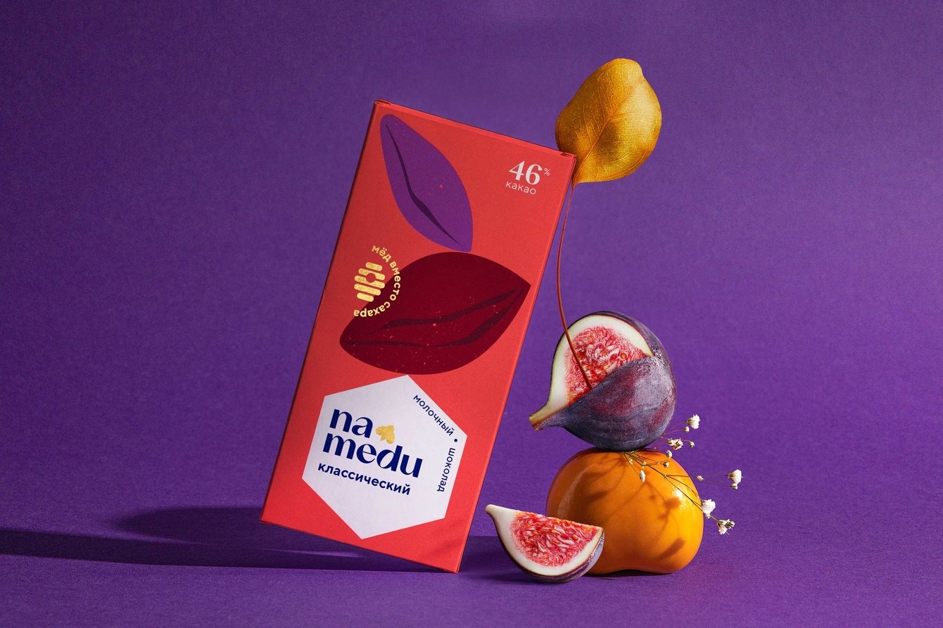 Namedu. Ребрендинг натурального шоколада