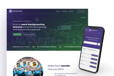 Разработка дизайна и создание интернет-магазина для Marching Monk