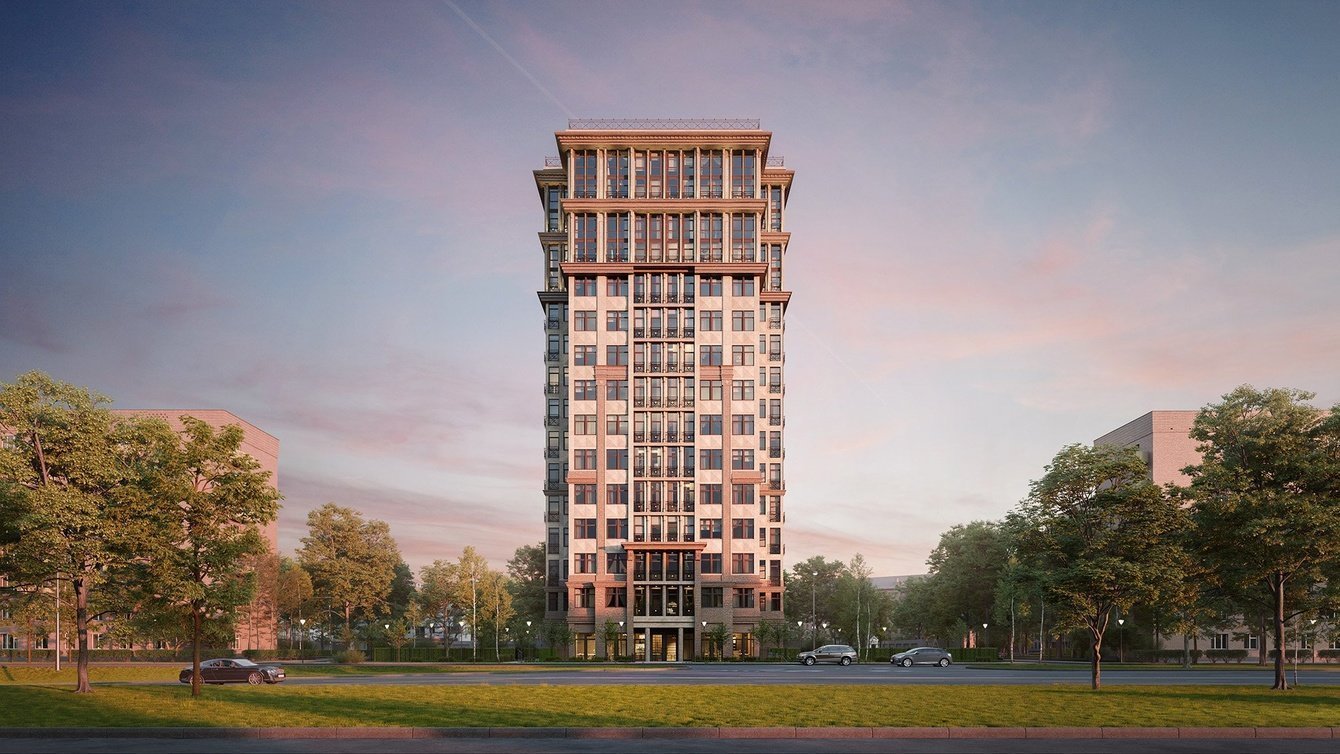 3D-визуализация для проекта ЖК «Счастье на Ломоносовском»