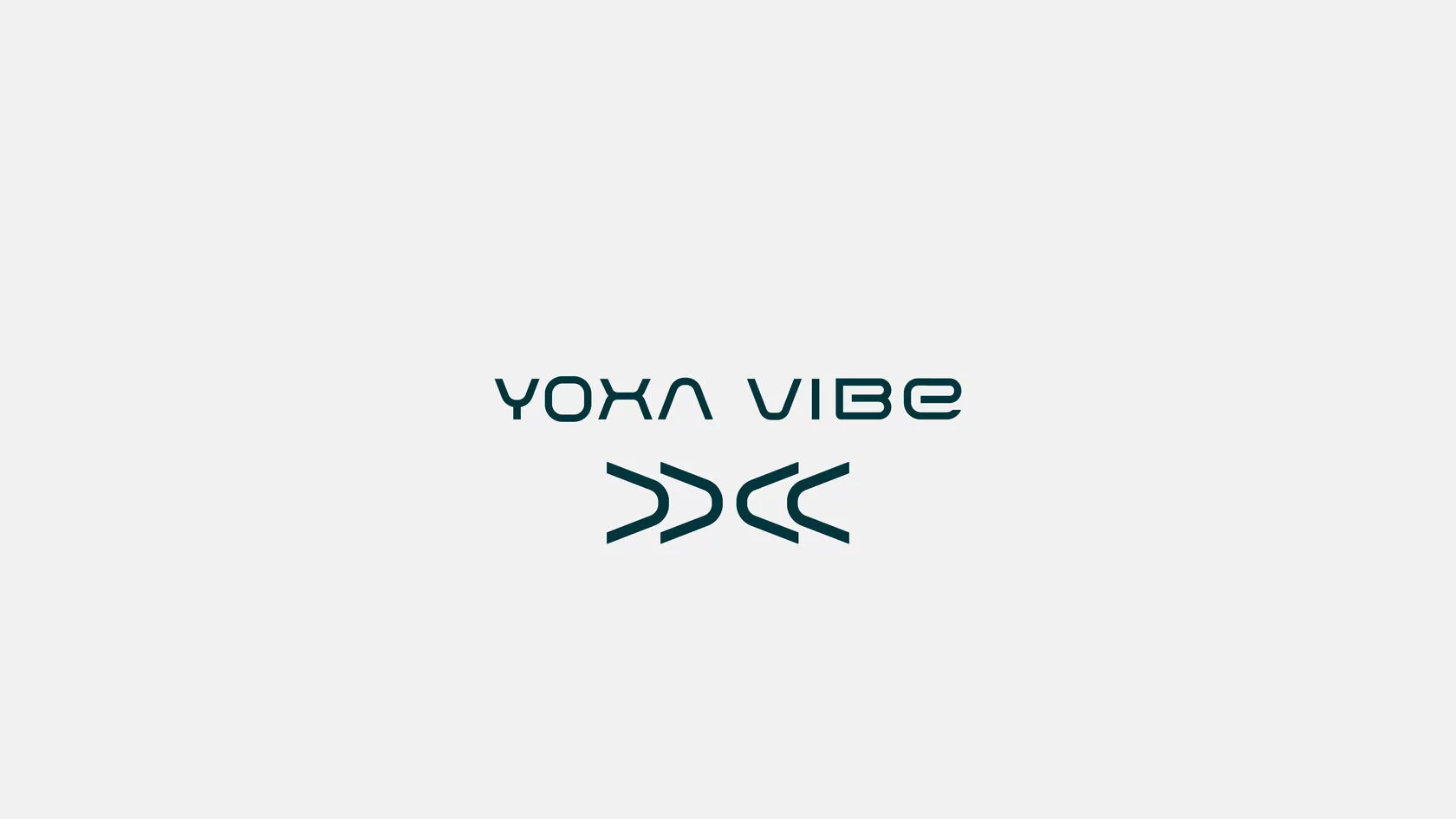 Фирменный стиль для бренда одежды Yoxa Vibe