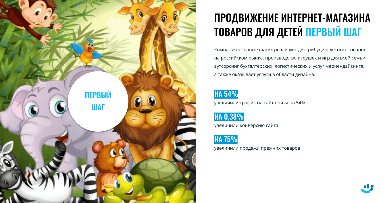 [Кейс] Детские товары. Продвижение интернет-магазина. Вывели клиента на зарубежный рынок
