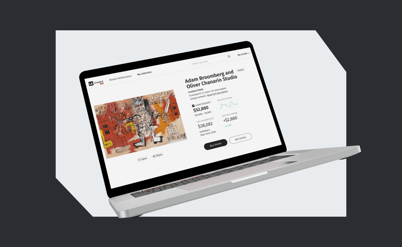 LiveArt — западный онлайн-аукцион по покупке и продаже цифрового и физического искусства