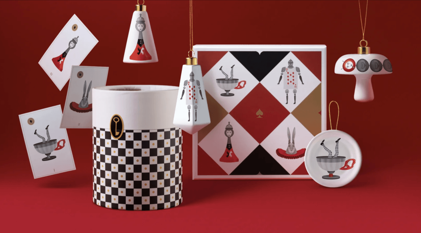 Farforite. Алиса в стране чудес