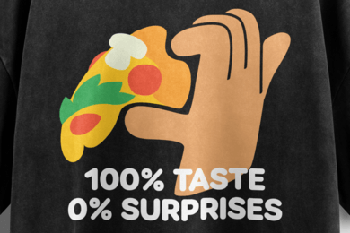 Дизайн мерча для международной сети Додо Пиццы