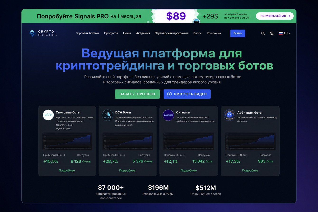 Crypto Robotics — крипто-боты