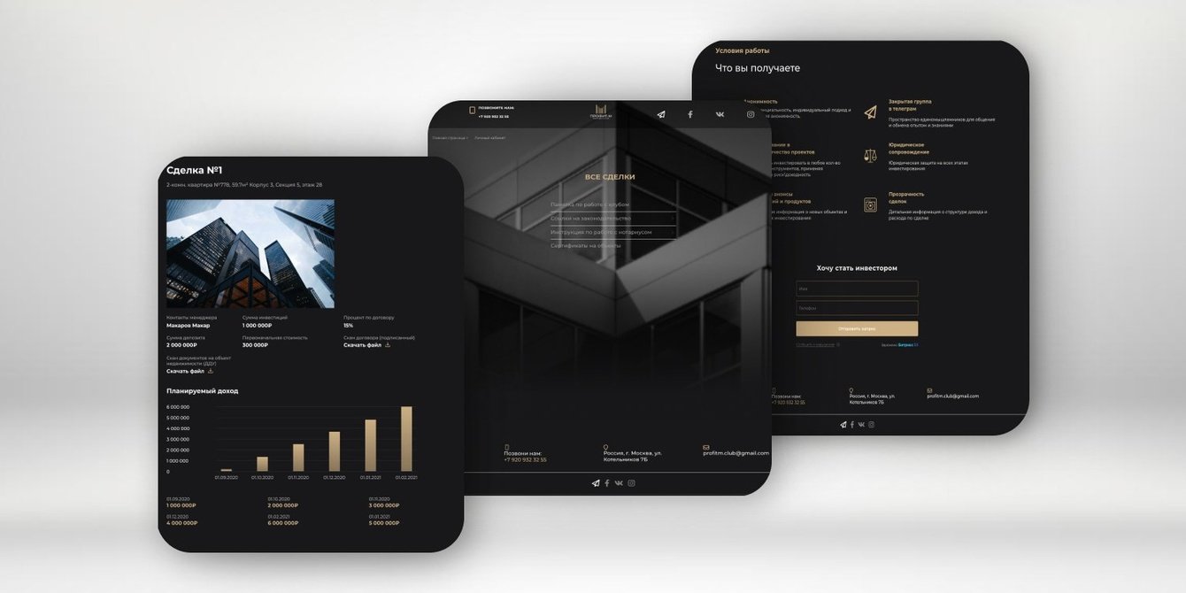 Создание инвестиционного клуба "ПРОФИТ-М" с последующим выводом на рынок