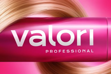 Valori Professional: редизайн бренда профессиональной косметики для волос