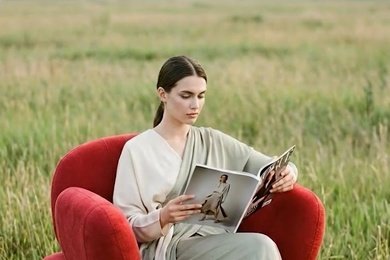 Серия Reels для бренда мебели Levsha Group: интерьер в неожиданных локациях