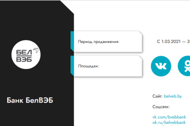 Активизация соц.сетей для банка