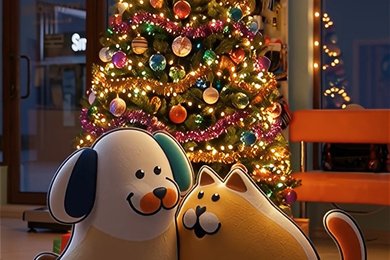 Анимированный логотип, адаптированный для регулярного использования в видеоконтенте