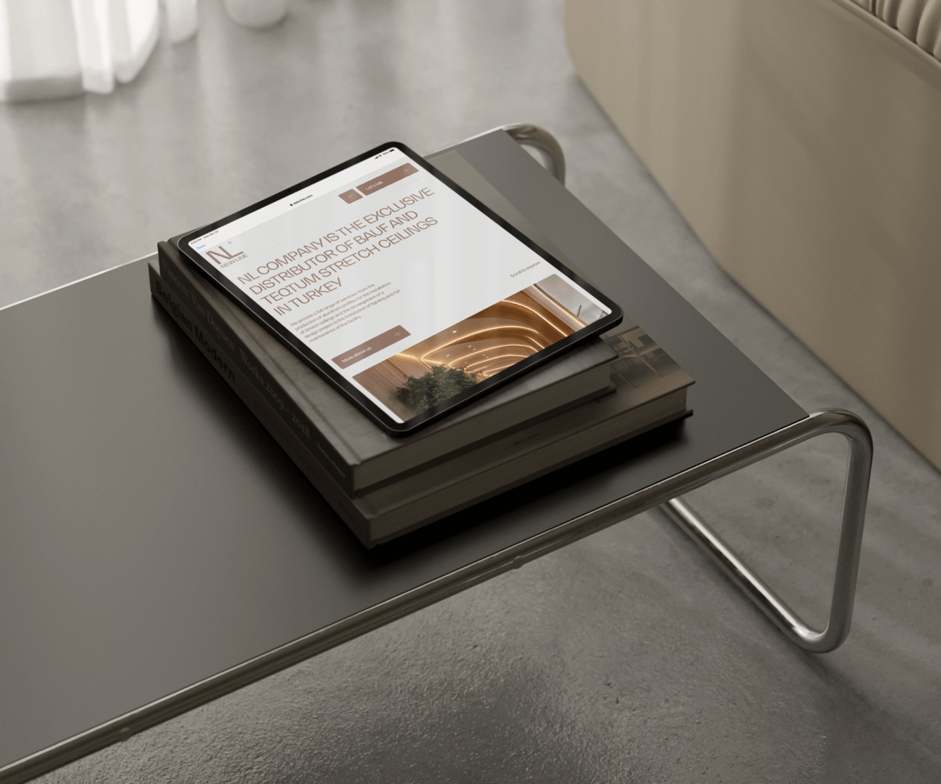 Разработка брендинга и сайта для компании New Line