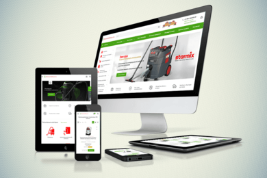 Разработка интернет-магазина оборудование для уборки StarmixShop