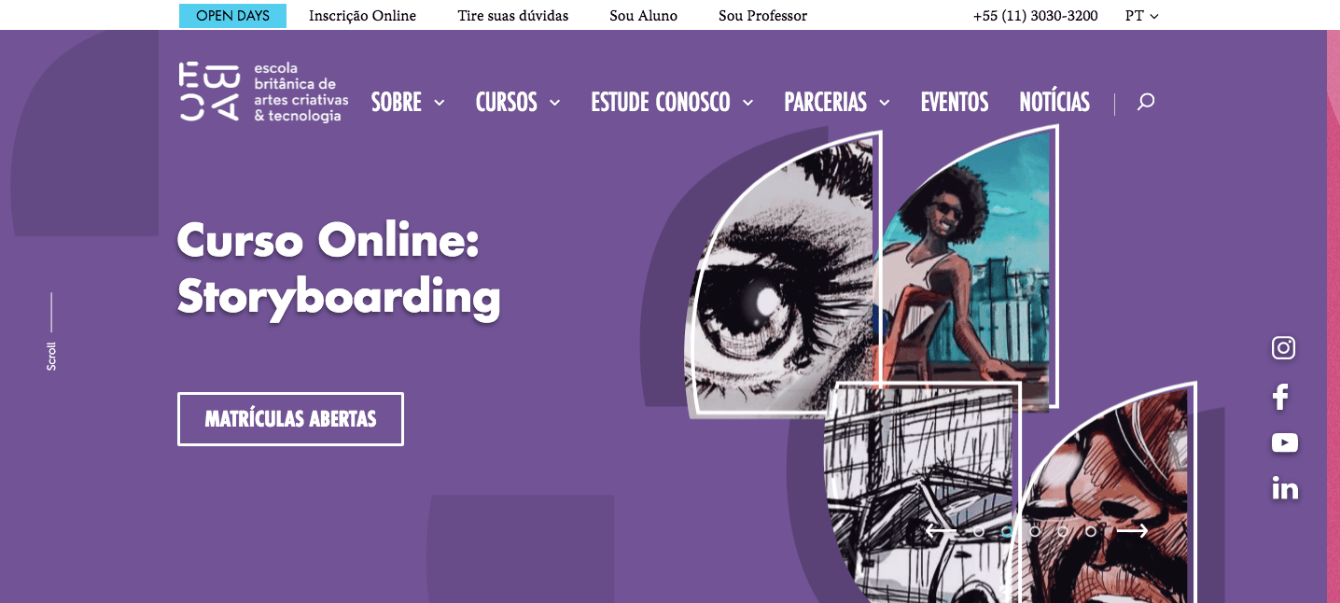 Escola Britаnica de Artes Criativas