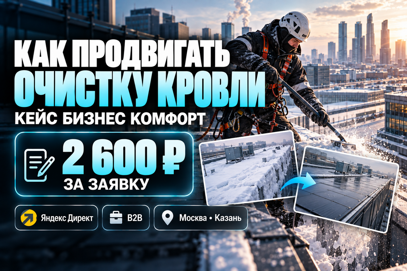 Кейс продвижения в Яндекс Директ b2b