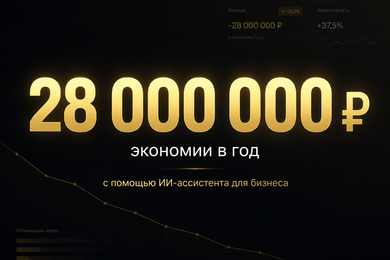 Мы сократили расходы на первую линию поддержки на 98%