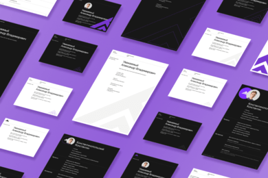 Фирменный стиль для Dome Foundation