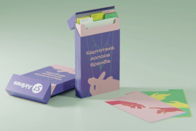 Голос бренда S7 Airlines — в карточках