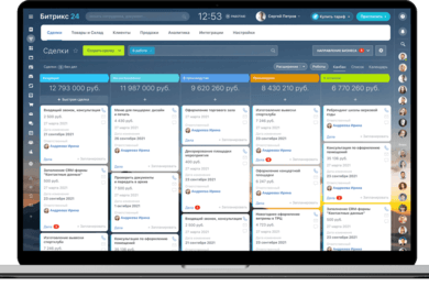 Внедрение CRM Битрикс 24 дня автоматизации мебельного производства