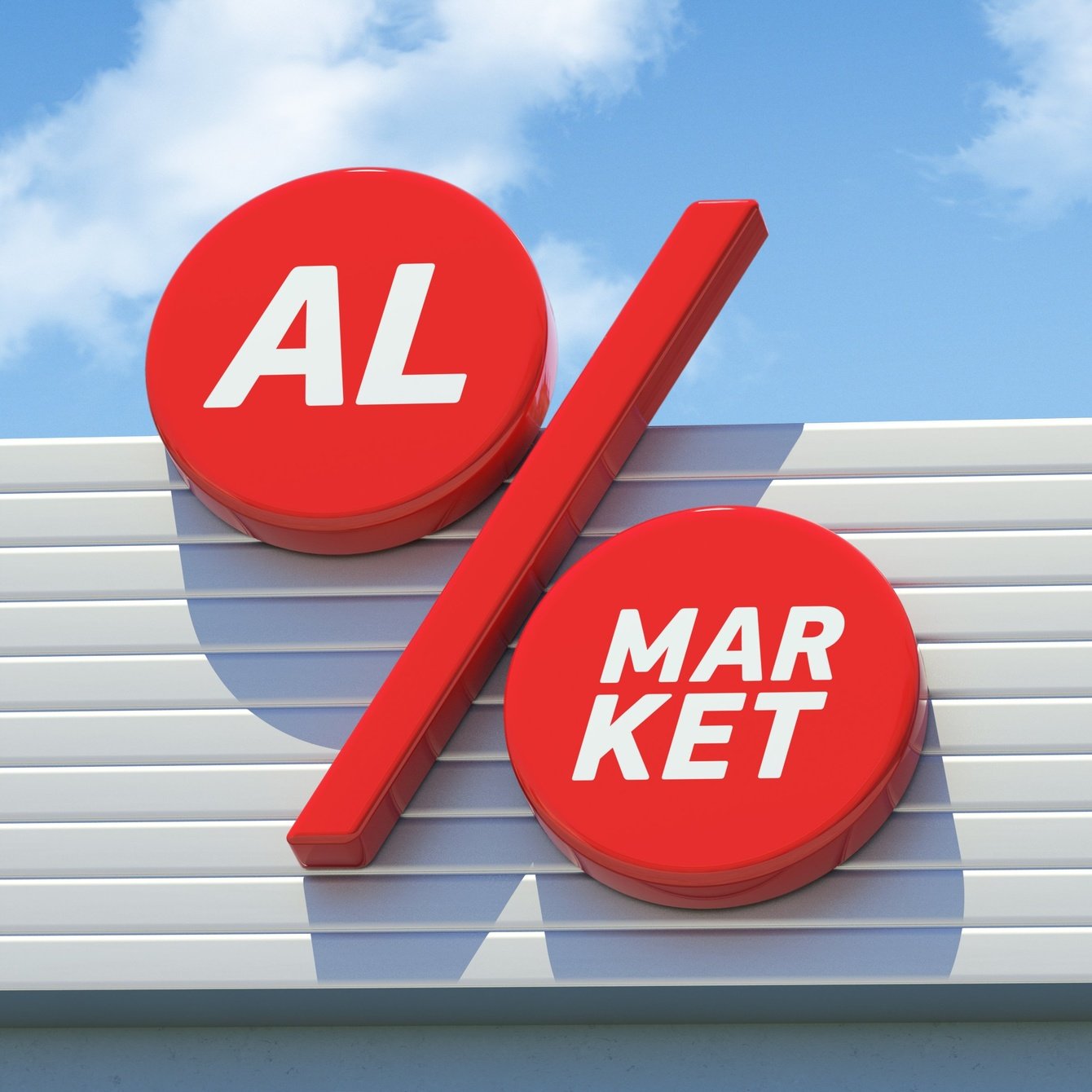 Al Market: брендинг сети магазинов-дискаунтеров