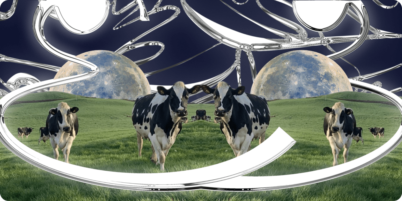 Айдентика WOW COW: как мы упаковали смелость и сюрреализм
