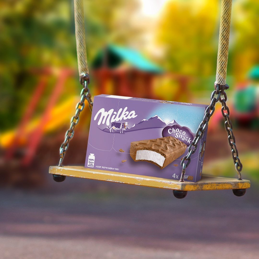 Дизайн для Milka