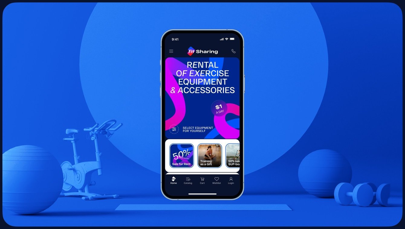 FitSharing — онлайн-сервис по аренде и покупке тренажеров